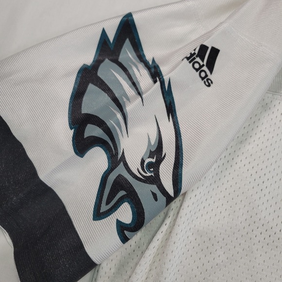 Donovan McNabb #5 Philadelphia Eagles Adidas NFL Football Jersey White Sz L READ - Picture 6 of 10